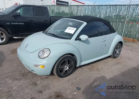 2004 Volkswagen New Beetle Gls из США, поврежденный, VIN 3VWCM31Y34M317536